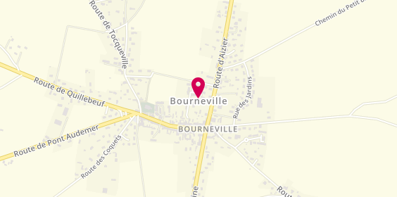 Plan de Access - TotalEnergies, Route de Pont Audemer Zone Artisanale, 27500 Bourneville