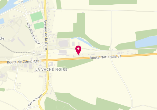Plan de Garage de la Vache Noire, 7 Route Nationale 31, 02290 Ressons-le-Long