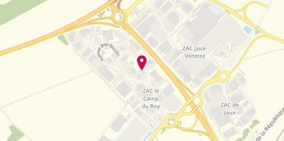 Plan de TC Automobiles, 382 avenue Jean Moulin, 60880 Jaux
