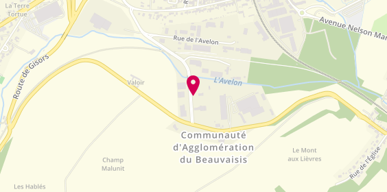 Plan de Automobiles de l’Avelon, 6 Rue de Pentemont, 60000 Beauvais