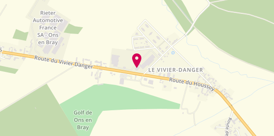 Plan de Garage du Vivier, Rue D
25 Route d'Héricourt, 60650 Ons-en-Bray