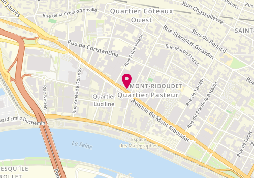 Plan de Créations AUTOMOBILES - Kia Rouen, 136 avenue du Mont Riboudet, 76000 Rouen