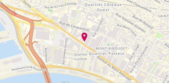 Plan de Niort Frères Distribution - Rouen, 154 avenue du Mont Riboudet, 76000 Rouen