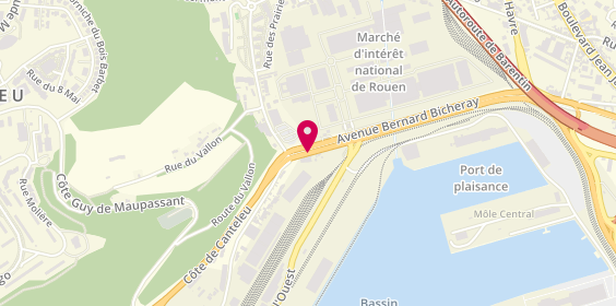 Plan de Snci Transports, 1 Avenue Commandant Bicheray, 76000 Rouen