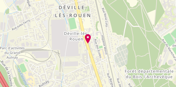 Plan de Pièces Auto Rouen, 272 Route de Dieppe, 76250 Déville-lès-Rouen