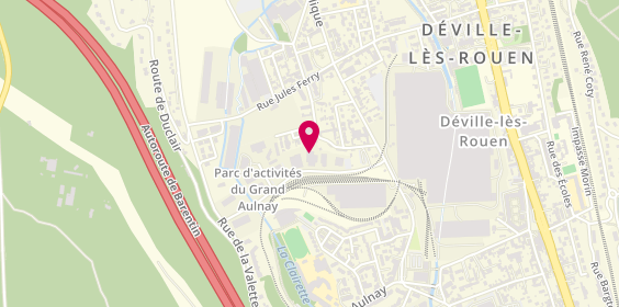 Plan de Ad Expert, 5001 avenue de la Clairette, 76250 Déville-lès-Rouen