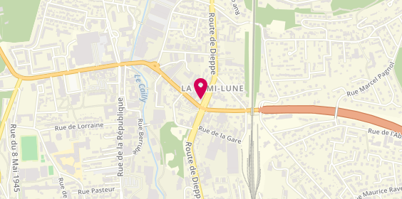 Plan de Vsp Demi-Lune, 149 place Aristide Briand, 76150 Maromme