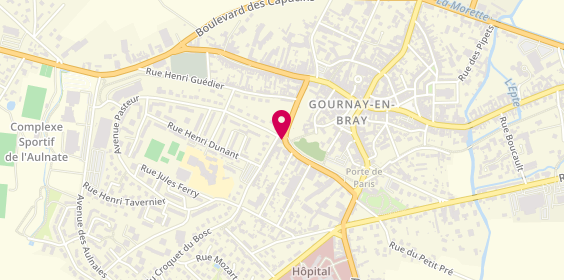 Plan de Ad Expert, 1 Boulevard Montmorency, 76220 Gournay-en-Bray