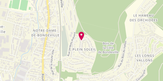 Plan de Galaxy Pneus, 30 Route de Dieppe, 76960 Notre-Dame-de-Bondeville