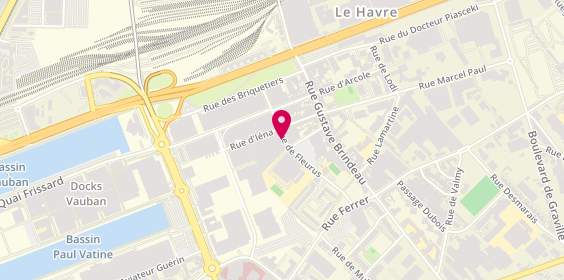 Plan de Mika Pneus, 47 Rue de Fleurus, 76600 Le Havre