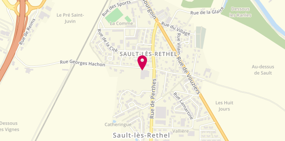 Plan de Carrosserie Goffard, 90 Rue Georges Hachon, 08300 Sault-lès-Rethel