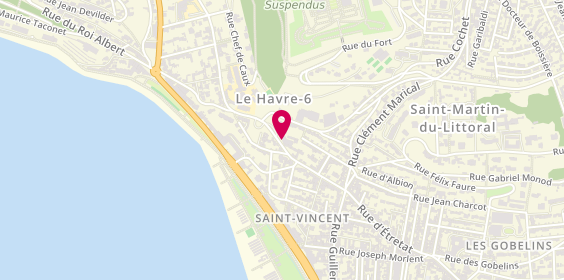 Plan de Carrosserie Pezé, 17 Rue de Sainte-Adresse, 76600 Le Havre