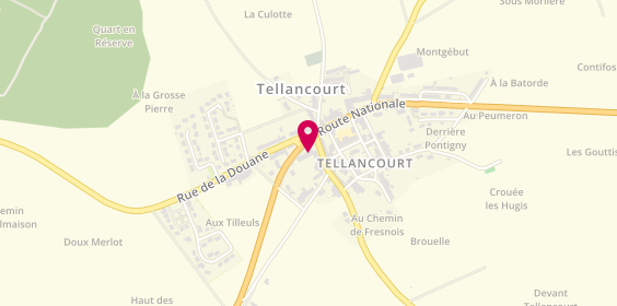 Plan de Access - TotalEnergies, 19 Route Nationale, 54260 Tellancourt