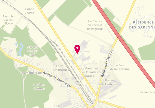 Plan de Lj Auto, 20 Route de Liesse, 02820 Saint-Erme-Outre-et-Ramecourt
