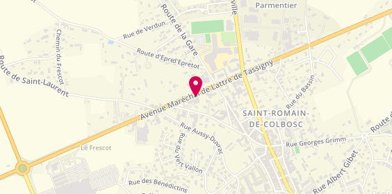 Plan de Eurauto, 48 avenue Marechal Lattre de Tassigny, 76430 Saint-Romain-de-Colbosc