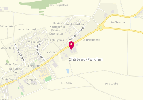 Plan de Groupauto, 90 Rue de Sommevue, 08360 Château-Porcien