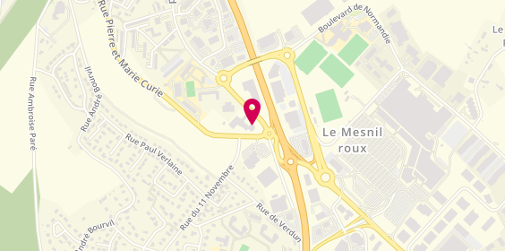 Plan de Peugeot, la Liberte avenue Aristide Briand, 76360 Barentin