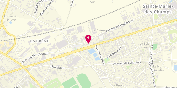 Plan de Carglass, 17 avenue René Coty, 76190 Sainte-Marie-des-Champs