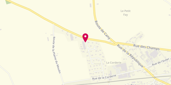 Plan de Carrosserie le Breton, 4 Residence le Moulin, 76190 Valliquerville