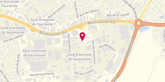 Plan de Isuzu, 210 Rue des Pommiers, 50110 Cherbourg-en-Cotentin