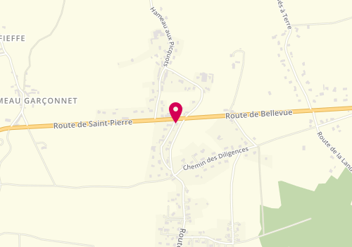 Plan de Le Garagyste Savary, 1 Route de Saint-Pierre, 50110 Digosville