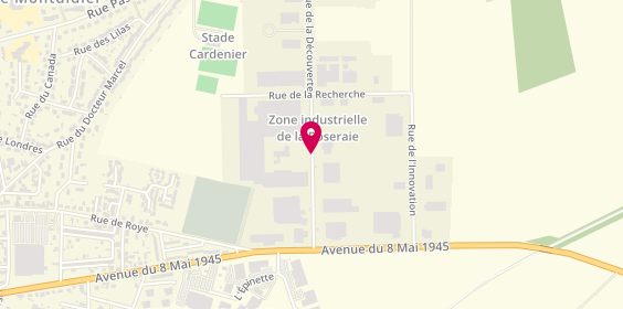 Plan de A.M.C Services, Zone Industrielle
La Roseraie, 80500 Montdidier