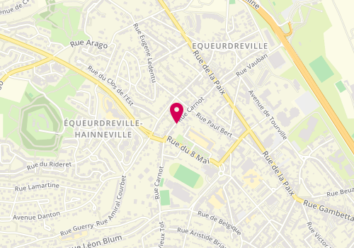 Plan de Garage stephauto, Equeurdreville Hainneville 55 Bis Rue Carnot Equeurdreville Hainneville, 50120 Cherbourg-en-Cotentin