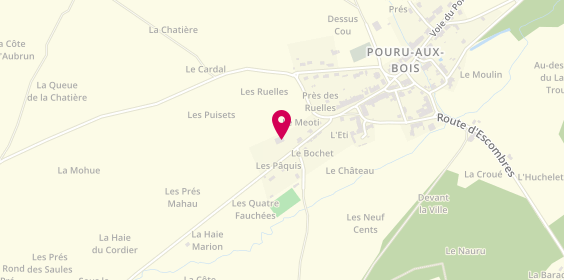 Plan de Anthony Mécanique, 2A Route de Pouru Saint-Rémy, 08140 Pouru-aux-Bois