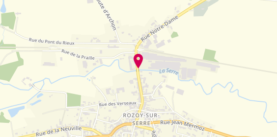 Plan de Trigano, 24 Rue Notre Dame - Zone Industrielle, 02360 Rozoy-sur-Serre