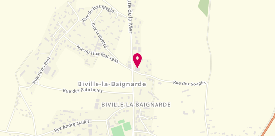 Plan de Garage Courtois, 678 Route Mer, 76890 Biville-la-Baignarde