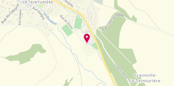 Plan de Garage de la Vallee, 24-26 Route d'yvetot, 76450 Grainville-la-Teinturière