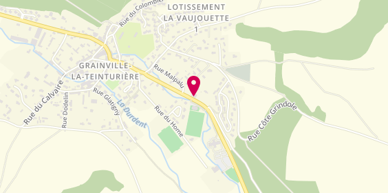 Plan de Access - TotalEnergies, 21 Route d'yvetot, 76450 Grainville-la-Teinturière