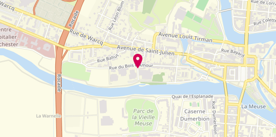 Plan de Pb Auto Pièces, 3 Rue du Pâquis des Boulets, 08000 Charleville-Mézières