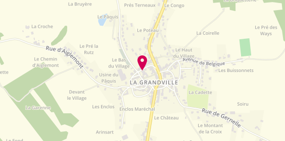 Plan de Garage SRVO, 5 Rue des Echevais, 08700 La Grandville