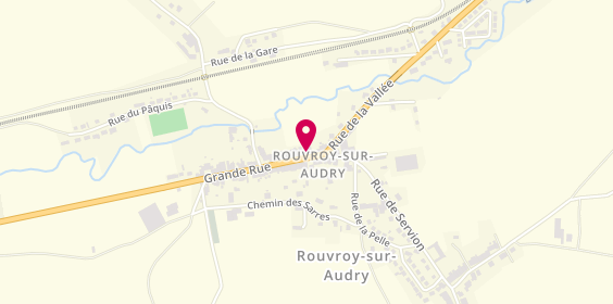Plan de Froussart Automobile, 54 Grande Rue, 08150 Rouvroy-sur-Audry
