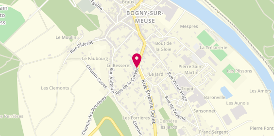 Plan de Dav'auto08, 34 Rue Etienne Dolet, 08120 Bogny-sur-Meuse