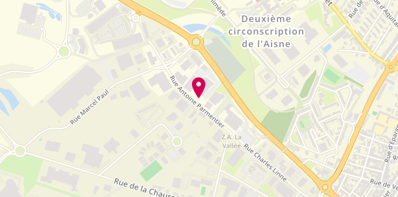 Plan de G-Truck, Zone Aménagement la Vallée
Rue Antoine Parmentier, 02100 Saint-Quentin