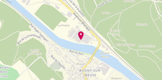 Plan de Garage Premier, 11 Rue de l'Industrie, 08120 Bogny-sur-Meuse