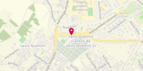 Plan de Gz Autos, Appt 406
10 Avenue Robert Schumann, 02100 Saint-Quentin