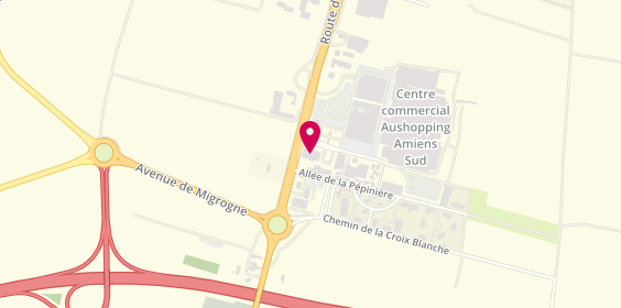 Plan de Norauto, Centre Commercial Amiens Sud Route Nationale 1, 80480 Dury