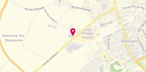 Plan de Etape Auto, 21 Rue d'Albert, 62450 Avesnes-lès-Bapaume