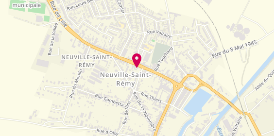 Plan de Optimiz Access, 8 Zone Artisanale la Vallée, 59554 Neuville-Saint-Rémy