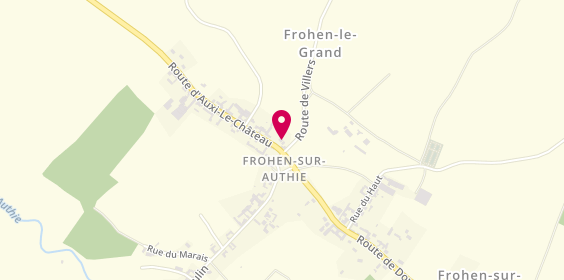 Plan de Garage Premier, 71 Route d'Auxi, 80370 Frohen-sur-Authie