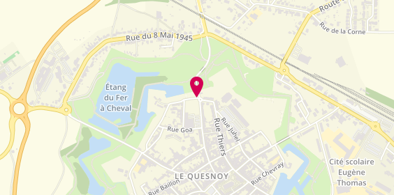 Plan de Norauto, 934 Centre Commercial Les Portes de l'Avenois, Les Pres du Roi Cd, 59530 Le Quesnoy