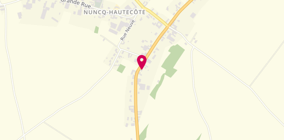 Plan de Fk Auto Distribution, 27 Route Nationale, 62270 Nuncq-Hautecôte