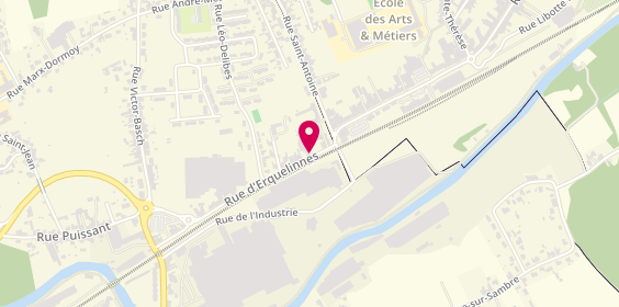 Plan de Jeumont Centre Auto, 510 Rue d'Erquelinnes, 59460 Jeumont