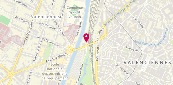 Plan de Nord Batteries, 2 Pont Villars, 59300 Valenciennes
