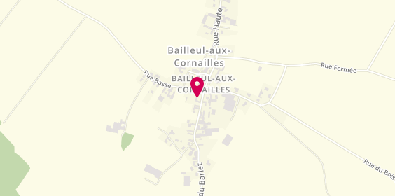 Plan de Les Ateliers du Raid, 1 Rue du Barlet, 62127 Bailleul-aux-Cornailles