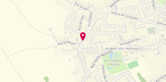 Plan de Select Auto, 1 Bis Rue Gilbert Botsarron, 59494 Aubry-du-Hainaut