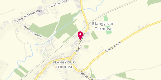 Plan de Sb Cars Garage, 5 Annexe Rue de la Gare, 62770 Blangy-sur-Ternoise